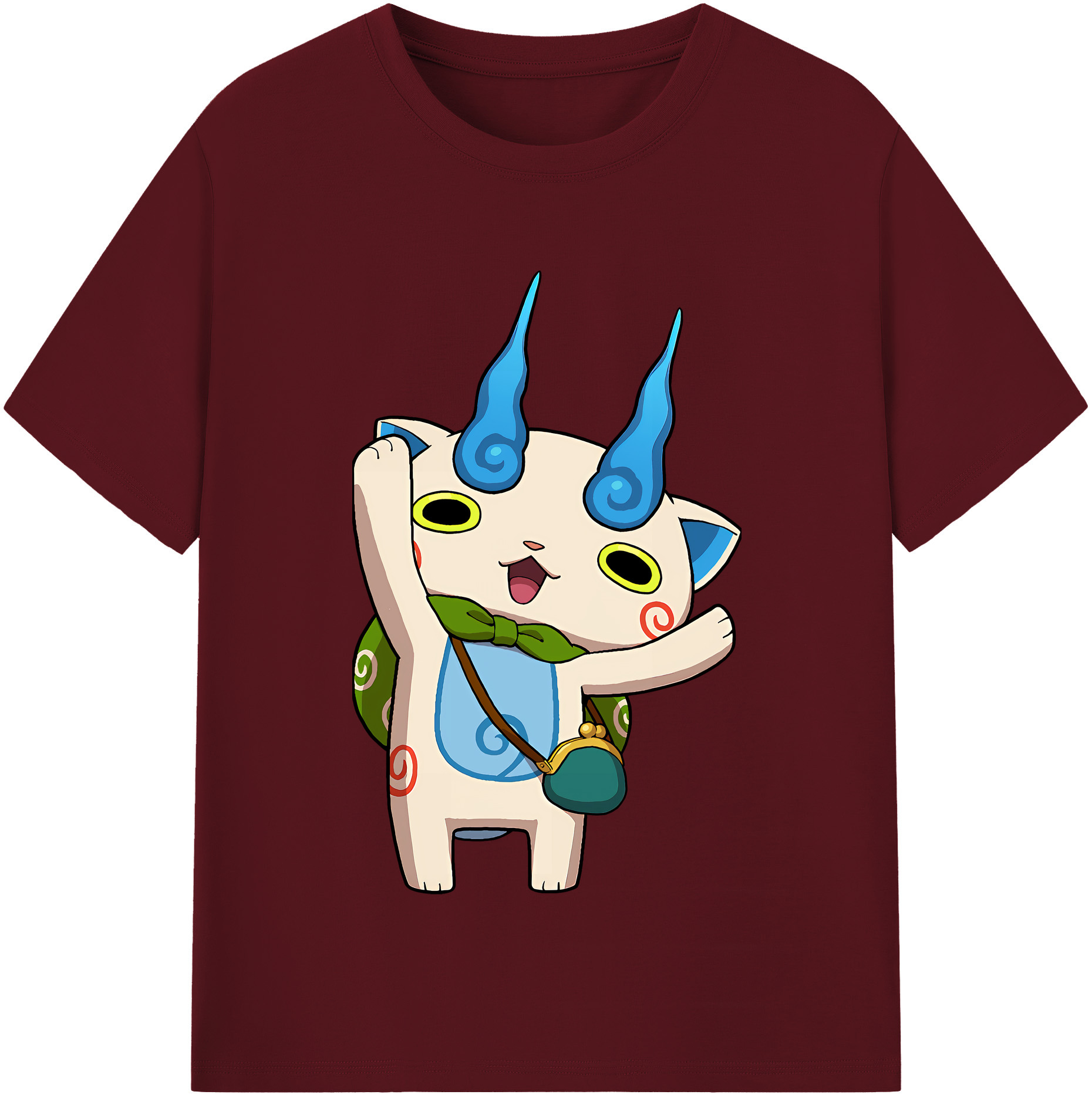 （画像用） 妖怪ウォッチ Yo-kai Watch 綿100％半袖Tシャツ（フロントプリント）